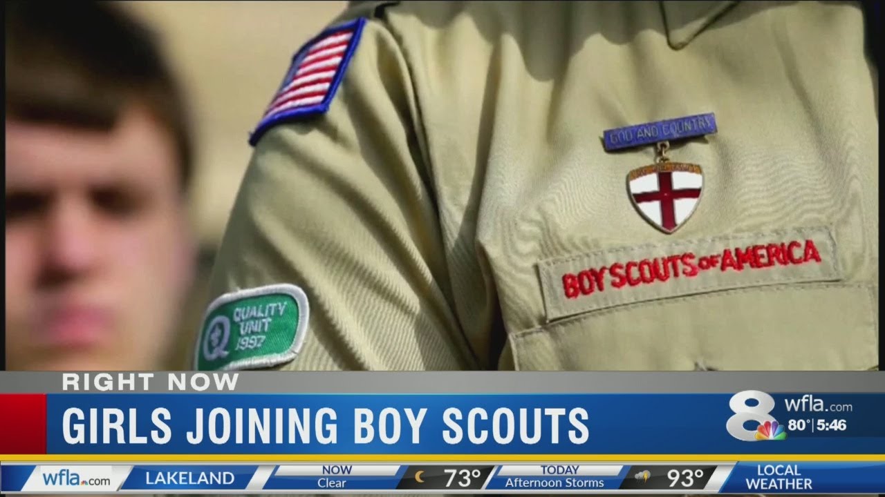 Girls Now Allowed To Join Boy Scouts - YouTube