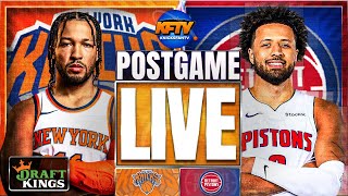 Knicks vs Pistons Post Game Show: Highlights, Analysis \u0026 Caller Reactions - EP 570