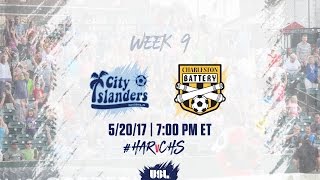 USL LIVE - Harrisburg City Islanders vs Charleston Battery 5/20/17