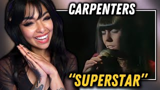 FIRST TIME HEARING CARPENTERS - SUPERSTAR | SINGER REACTION