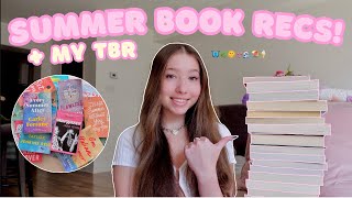 20+ summer book recommendations + my summer tbr 👙☀️📖🌷