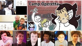 My Time at Camp Operetta REACTIONS MASHUP