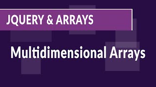 How to iterate through arrays using jQuery