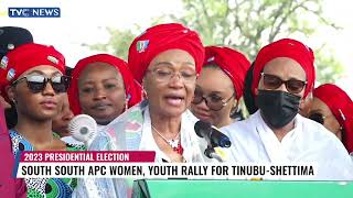 (WATCH) South-South APC Women, Youth Rally For Tinubu-Shettima