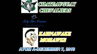 LHTO December 7, 2019 Atom A Chateauguay Chevaliers vs. Kahnawake