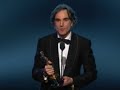 Daniel Day-Lewis winning an Oscar® for There Will Be Blood