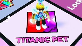 PLAY THE BOARD GAME TO HATCH A FREE TITANIC PET in PETS GO!