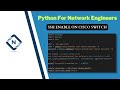 Python for Network Engineer |  SSH Enable on CISCO Switch | Video 27