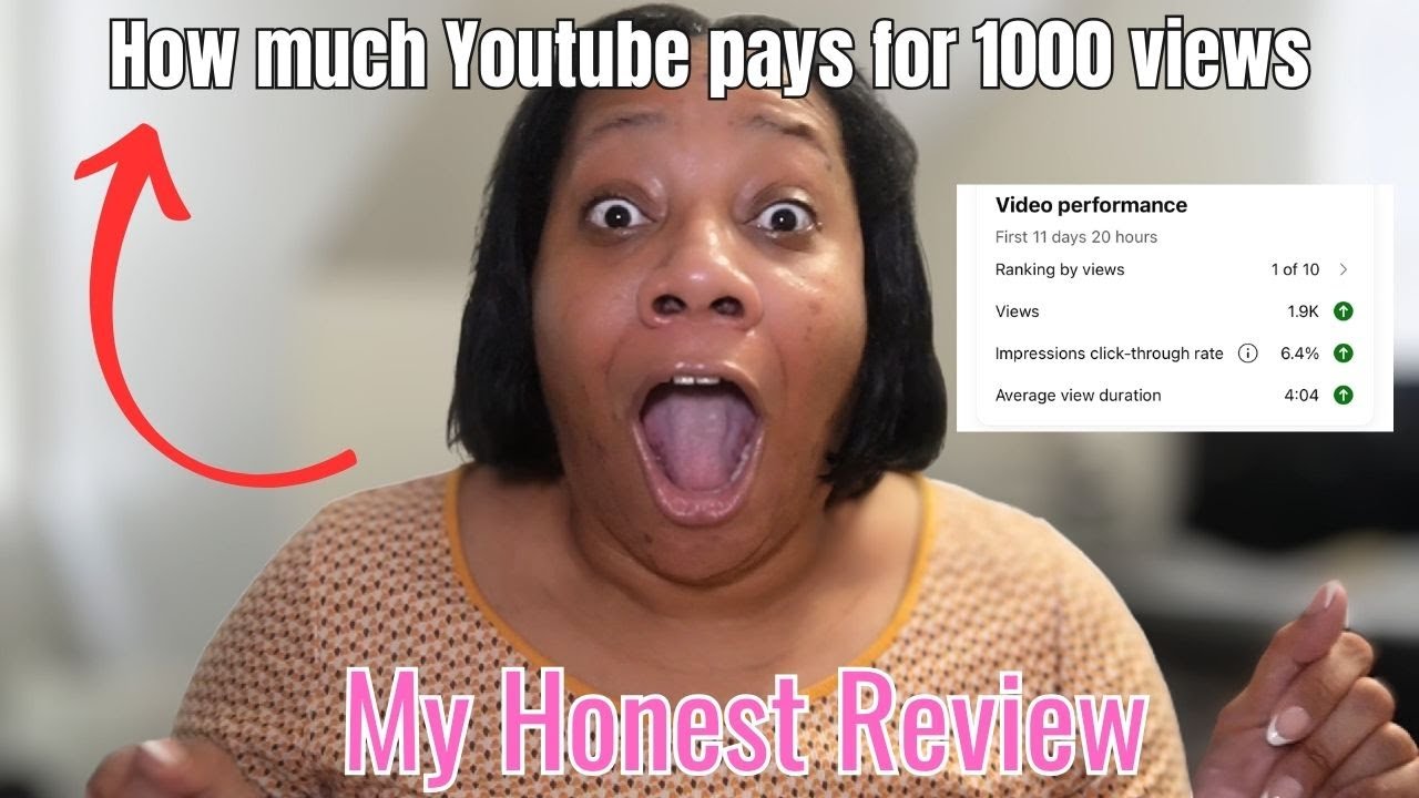 How Much Youtubers Actually Earn Per 1 000 Views Youtube