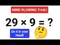 SUPER EASY Multiplication trick which you will actually use! #fastandeasymaths #math #multiply