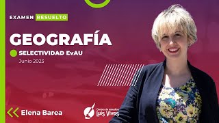 ⭐Geografía de España EvAU Madrid  [Junio 2023] | Corregido y EXPLICADO