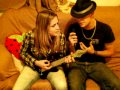 Luis Vinicios e Talita Telles cantando Tempo ao tempo