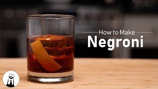 How to Make a Negroni | Black Tie Kitchen