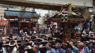 平成27年 茨城県土浦市土浦祇園祭 八坂神社神輿渡御