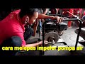 cara melepas impeler pompa air