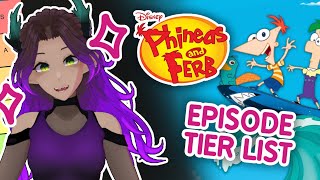 Ranking EVERY Phineas and Ferb episode EVER: Season 1【Tierlist Just Chatting】