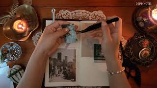 오늘의 두번째, 감성 빈티지 다이어리 꾸미기 ASMR | 말하는 빈티지 다꾸 ASMR | Talking \u0026 Vintage Journaling