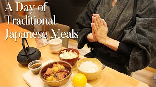 Japanese Minimalist🇯🇵: What I eat in a day | Traditional Japanese meals from 1975