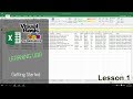 Learning VBA 1 - Getting Started