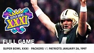 Brett Favre's First Super Bowl Win! | Packers vs. Patriots Super Bowl XXXI | NFL