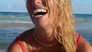 Sierra Skye gets X rated with sexy on beach PDA with boyfriend