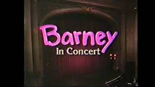 Barney In Concert On PBS 1993