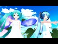 【mmd】あぴ×おんでwave file 【リメイク版】