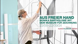 Aus freier Hand. Monika Bartholomé mit dem Museum für Zeichnung