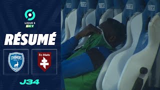 CHAMOIS NIORTAIS FC - FC METZ (1 - 3) - Résumé - (CNFC - FCM) / 2022-2023