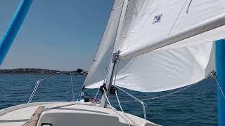 Beautiful Spring Sail Compac Legacy