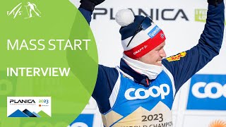 🥇 Paal GOLBERG | "Just a really good day" | Men’s Mass Start | Planica 2023