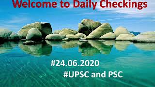 #24.06.2020#UPSC#PSC