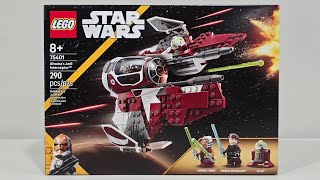 Lego Star Wars Ahsoka's Jedi Interceptor Set 75401 Review! LEGO TAKES ADVANTAGE OF FANS!