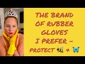 #shorts  Brand of rubber gloves I prefer.  Clean wearing reusable rubber gloves.