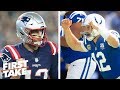 Andrew Luck outperformed Tom Brady in Week 5 matchup - Max Kellerman | First Take