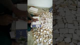 How to cut chania mojek tiles work