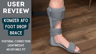 Step the Best Foot Forward - Komzer AFO Foot Drop Brace