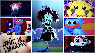All WEDNESDAY characters | All Wednesday dance in poppy playtime
