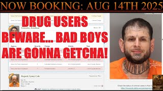 Ada County Idaho Arrests Aug 14 2025 / Which department gave out the most drug charges this video?
