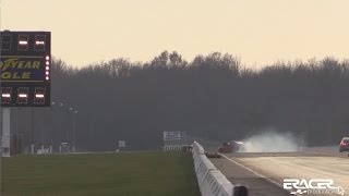 Neon SRT4 10.1 @ 140mph then CRASHES into wall vs B7 Alpina 12.16 | ETown | ERacer