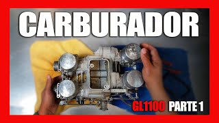 Restaurando el carburador de la GoldWing GL1100—PARTE 1