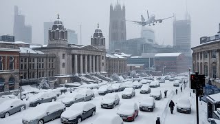 UK Today! Chaos in Manchester and Liverpool, snow storm buries homes and roads