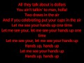 Swizz Beatz -- Hands Up -Feat Lil Wayne, Nicki Minaj, Rick Ross & 2 Chainz [Official Lyrics Video]