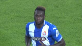 Gol de Caicedo (0-1) Villarreal CF - RCD Espanyol