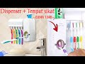 Dispenser Pasta Gigi Plus Tempat Sikat Gigi || Tempat Odol Dispenser