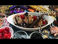 I made chocolate sundae on rainy day | #asmr | tear and unbox