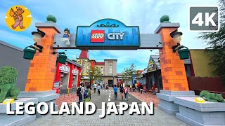 【4K】 LEGOLAND Japan Tour | Nagoya Walking | 🔊 Binaural Sound