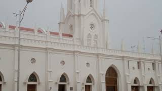 Poondi Madha Basilica New Construction Going On #poondimadhabasilica #thirukattupalli #thanjavur