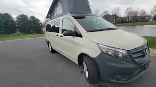 2021 Mercedes Metris pop up camper rv van for sale