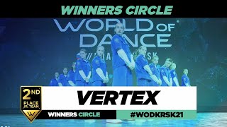 VERTEX | 2nd Place Jr Team | Winner Circle | World of Dance Krasnoyarsk 2021 | #WODKRSK21